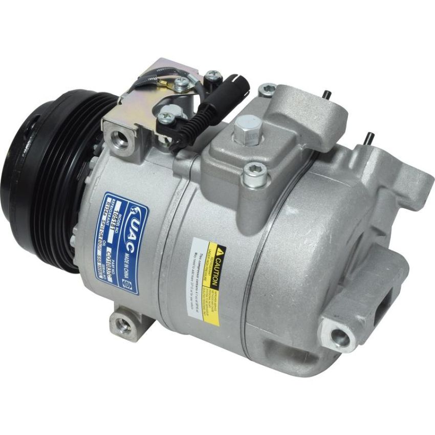 Universal Air Conditioning CO 10837C A/C Compressor -- UAC CSV717 Compressor Assembly