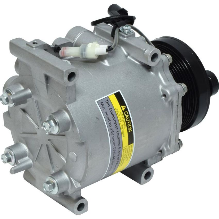 Universal Air Conditioning CO 10845AC A/C Compressor -- UAC MSC105 Compressor Assembly