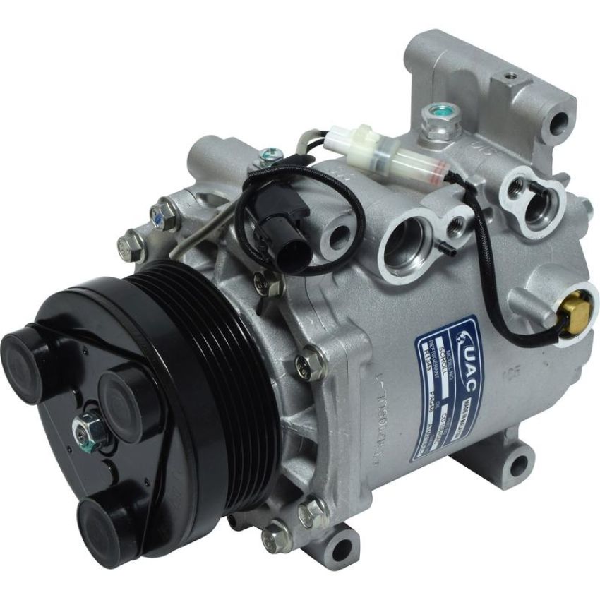 Universal Air Conditioning CO 10845AC A/C Compressor -- UAC MSC105 Compressor Assembly