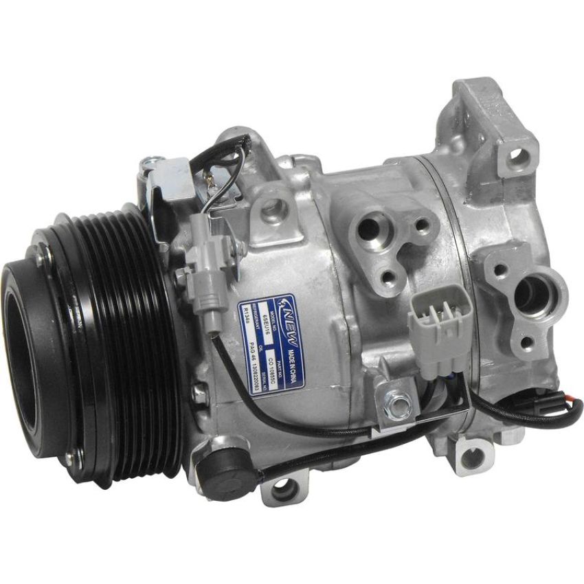 Universal Air Conditioning CO 10855C A/C Compressor -- UAC 6SBU16C Compressor Assembly