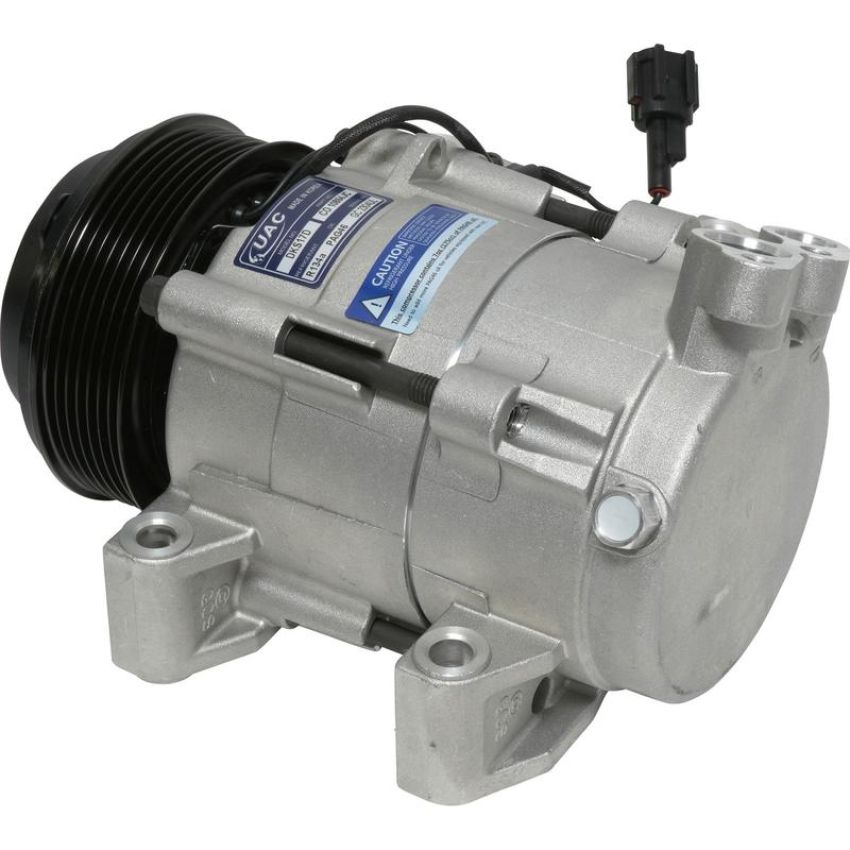 Universal Air Conditioning CO 10864JC A/C Compressor -- UAC DKS17D Compressor Assembly