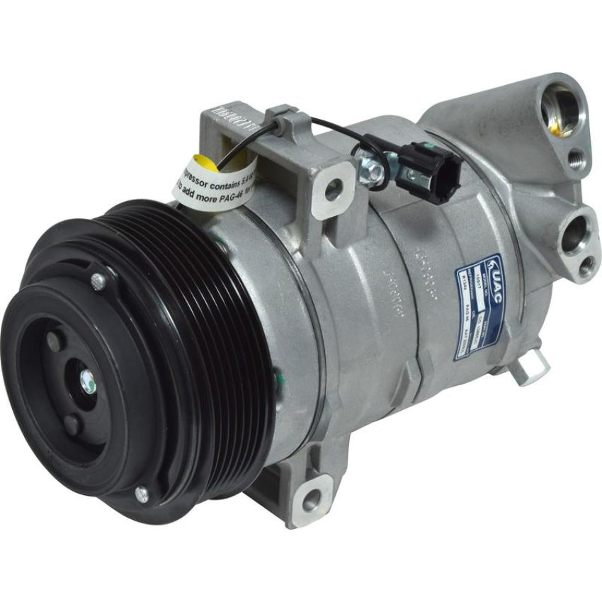 Universal Air Conditioning CO 10865JC A/C Compressor -- UAC DKS17D Compressor Assembly