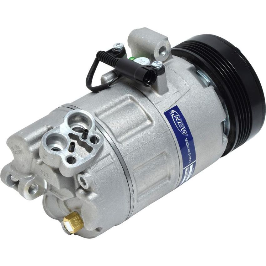 Universal Air Conditioning CO 10869C A/C Compressor -- UAC CSV717 Compressor Assembly