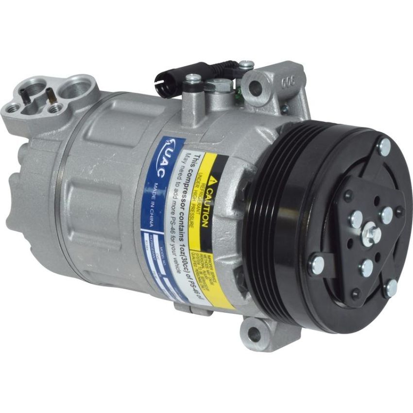Universal Air Conditioning CO 10869C A/C Compressor -- UAC CSV717 Compressor Assembly