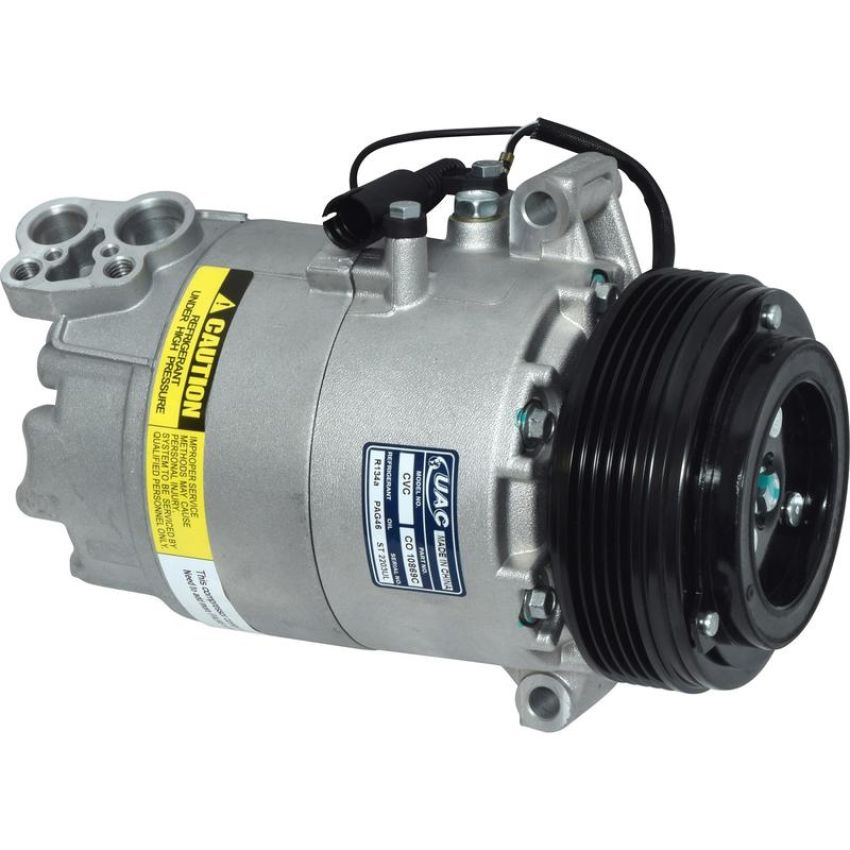 Universal Air Conditioning CO 10869C A/C Compressor -- UAC CSV717 Compressor Assembly