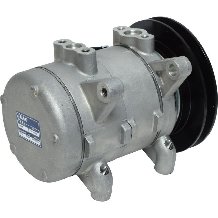 Universal Air Conditioning CO 10873C A/C Compressor -- UAC DKV14C Compressor Assembly