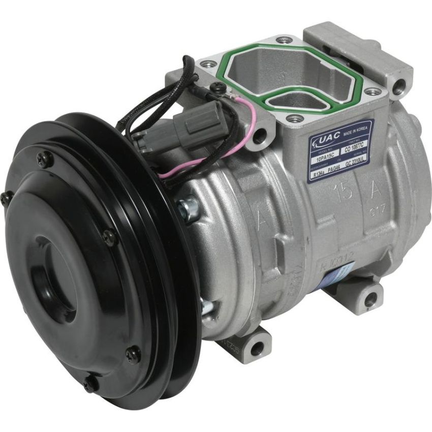 Universal Air Conditioning CO 10877C A/C Compressor -- UAC 10PA15C Compressor Assembly