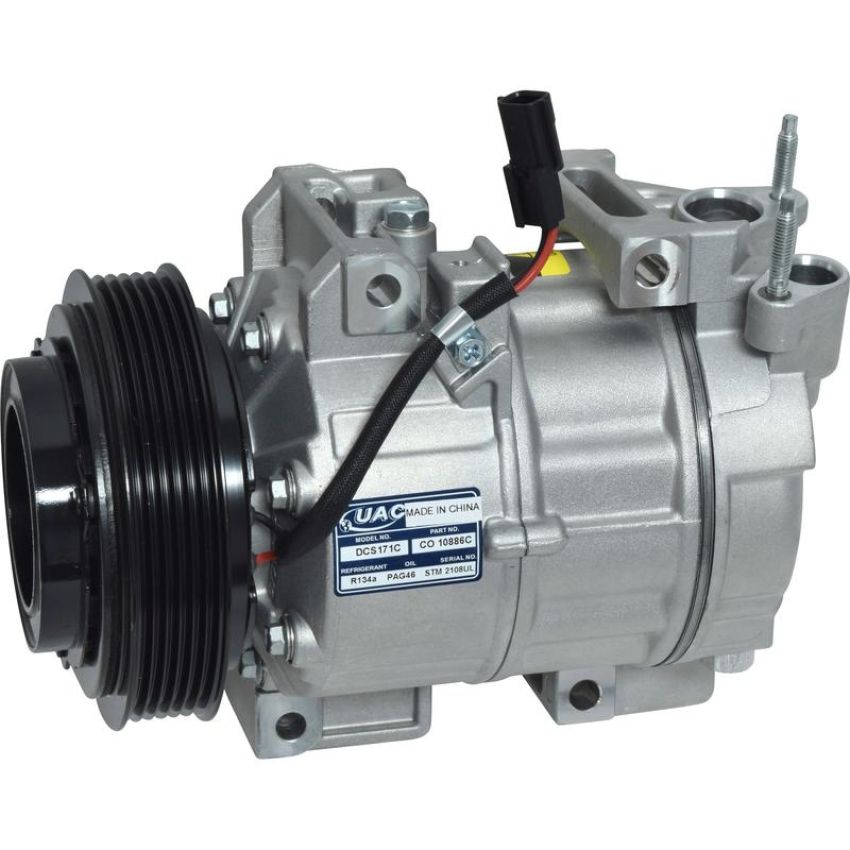 Universal Air Conditioning CO 10886C A/C Compressor -- UAC DCS171C Compressor Assembly