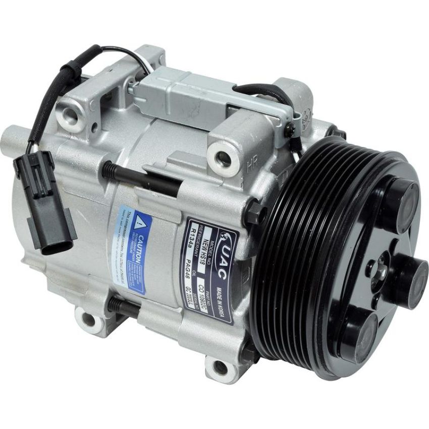 Universal Air Conditioning CO 10902C A/C Compressor -- UAC HS18 Compressor Assembly