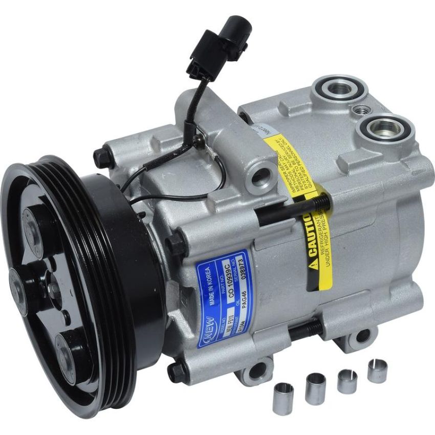 Universal Air Conditioning CO 10939C A/C Compressor -- UAC FS10 Compressor Assembly