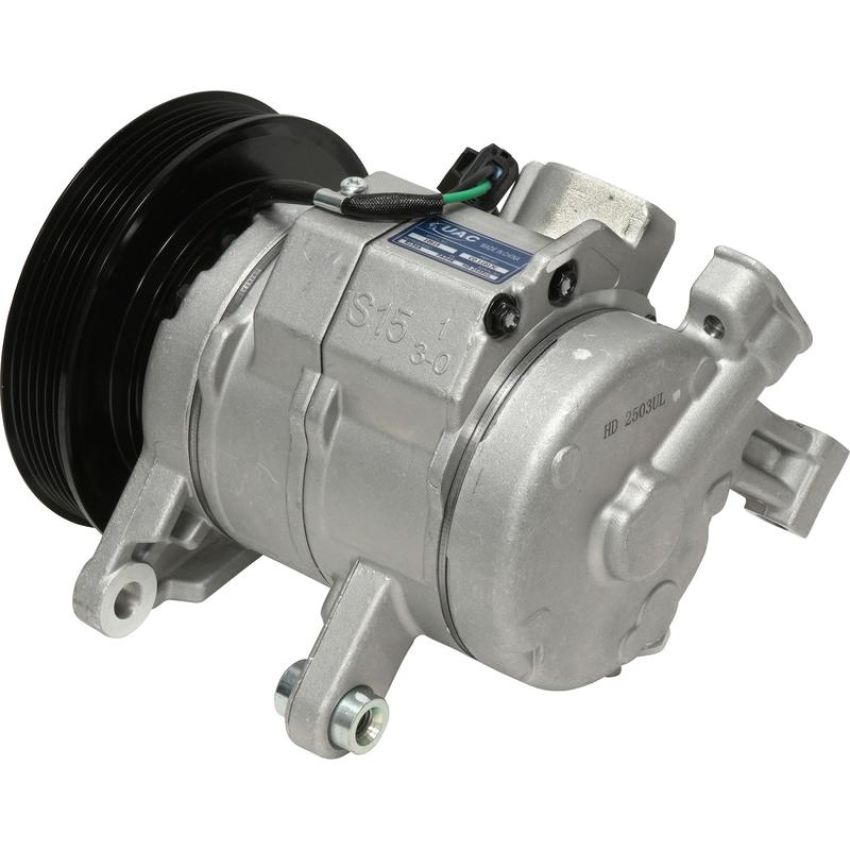 Universal Air Conditioning CO 11017C A/C Compressor -- UAC 10SR15E Compressor Assembly