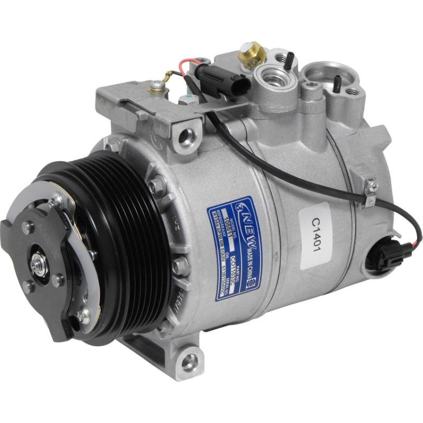 Universal Air Conditioning CO 11033C A/C Compressor -- UAC 7SEU17C Compressor Assembly