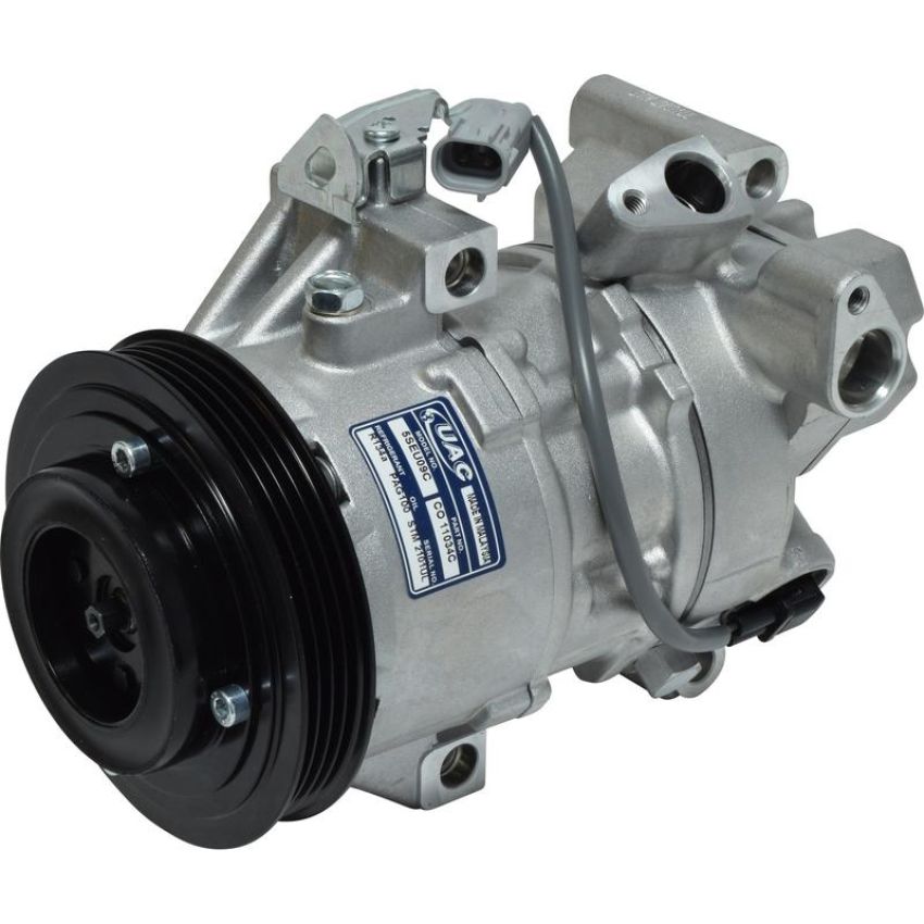 Universal Air Conditioning CO 11034C A/C Compressor -- UAC 5SE09C Compressor Assembly