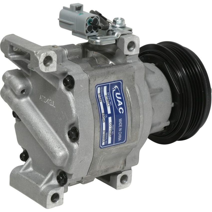 Universal Air Conditioning CO 11035T A/C Compressor -- UAC SCSA06 Compressor Assembly