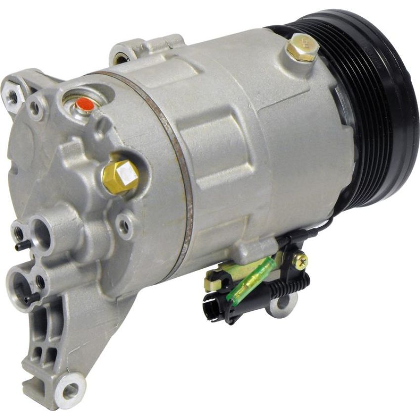 Universal Air Conditioning CO 11068LC A/C Compressor -- UAC CVC Compressor Assembly