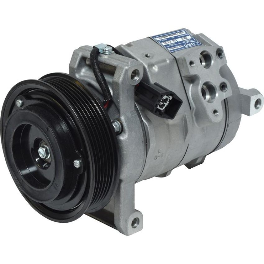 Universal Air Conditioning CO 11075C A/C Compressor -- UAC 10S17C Compressor Assembly