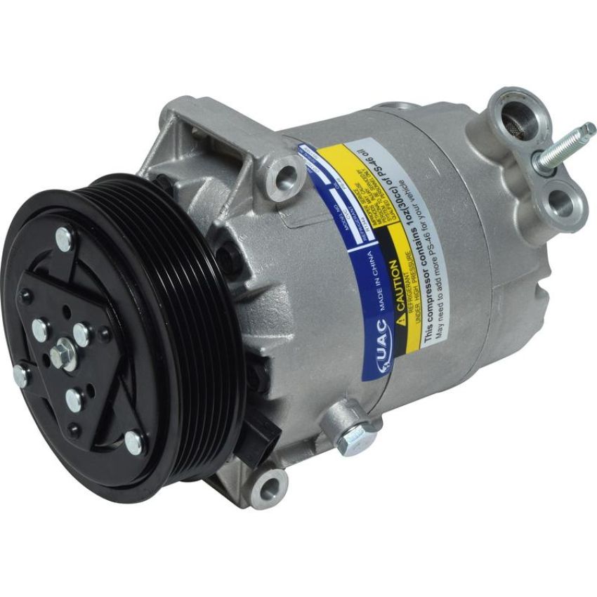 Universal Air Conditioning CO 11079LC A/C Compressor -- UAC CVC Compressor Assembly