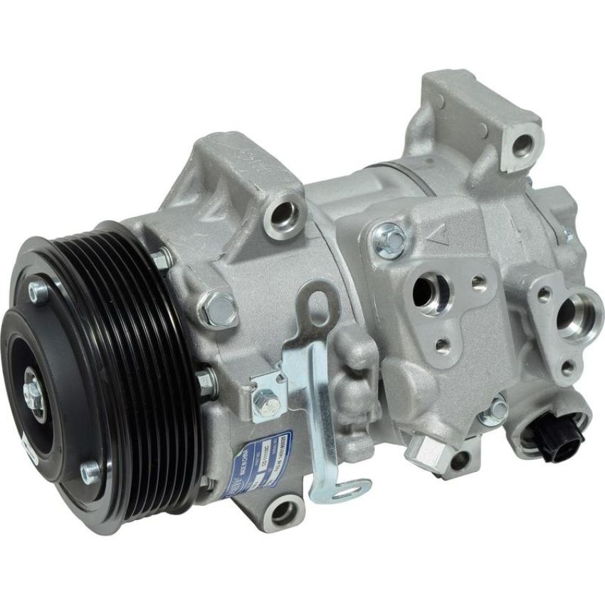 Universal Air Conditioning CO 11110C A/C Compressor -- UAC 6SEU14C Compressor Assembly