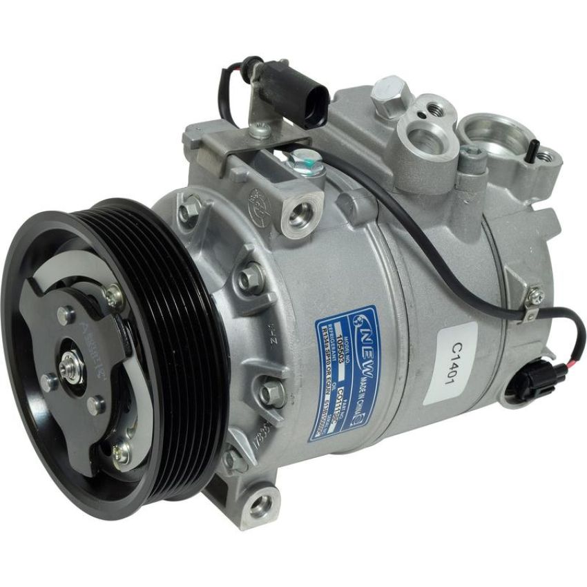 Universal Air Conditioning CO 11138C A/C Compressor -- UAC 7SEU17C Compressor Assembly