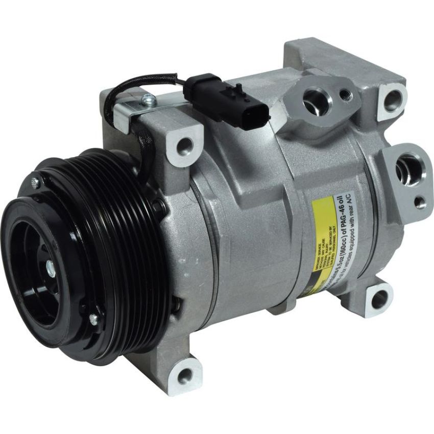 Universal Air Conditioning CO 11145C A/C Compressor -- UAC 10SR17C Compressor Assembly