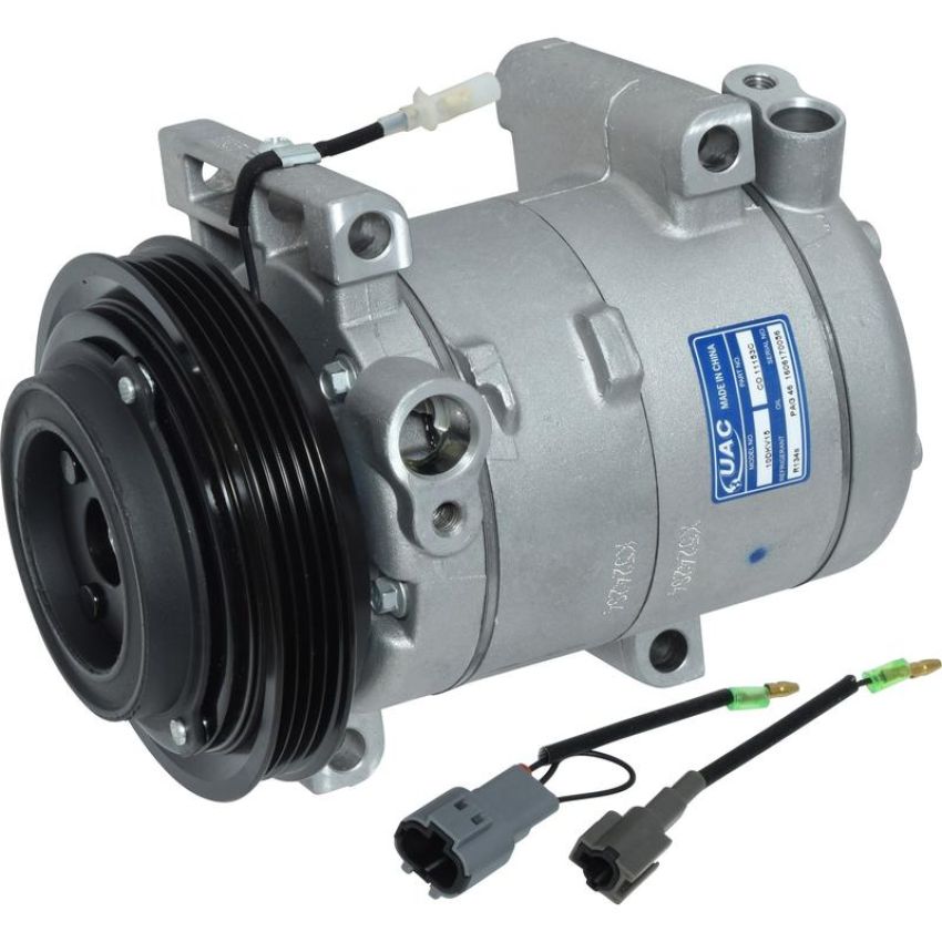 Universal Air Conditioning CO 11153C A/C Compressor -- UAC CR14 Compressor Assembly