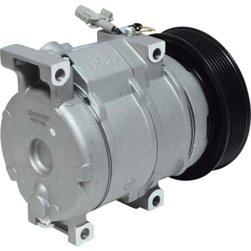 Universal Air Conditioning CO 11163C A/C Compressor -- UAC 10S15C Compressor Assembly