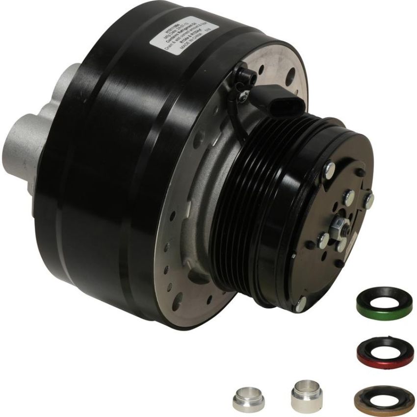 Universal Air Conditioning CO 11168MC-KTC A/C Compressor -- UAC R4 Compressor Assembly