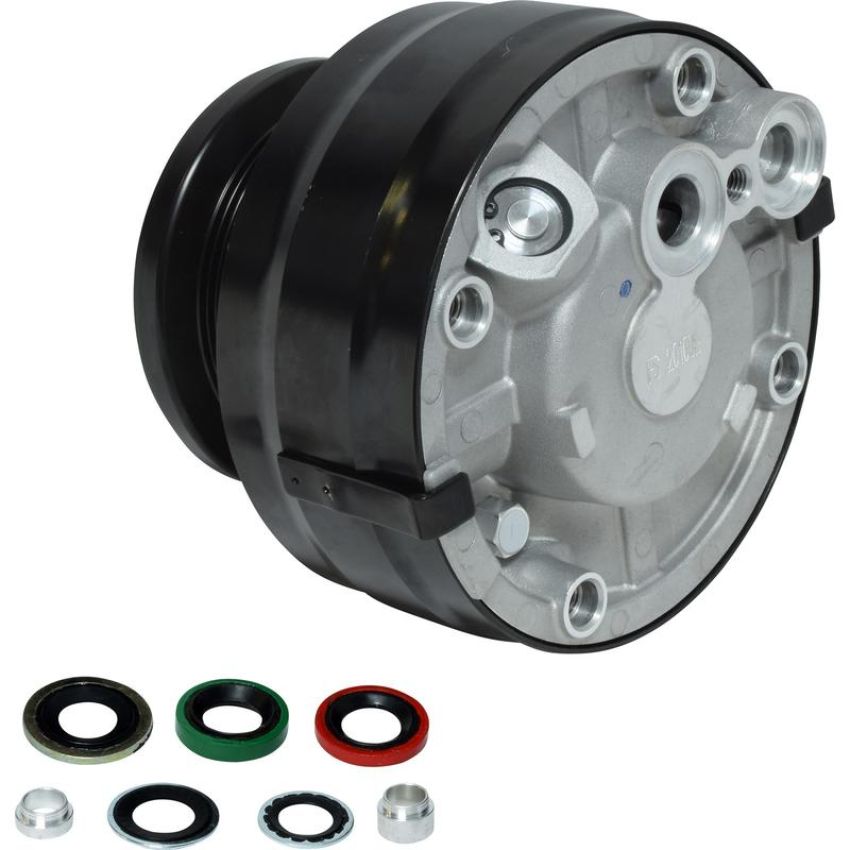 Universal Air Conditioning CO 11168MC-KTC A/C Compressor -- UAC R4 Compressor Assembly