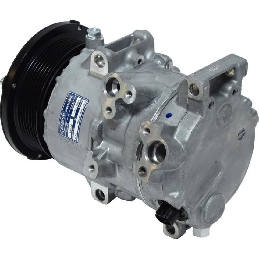 Universal Air Conditioning CO 11178JC A/C Compressor -- UAC 6SEU16C Compressor Assembly