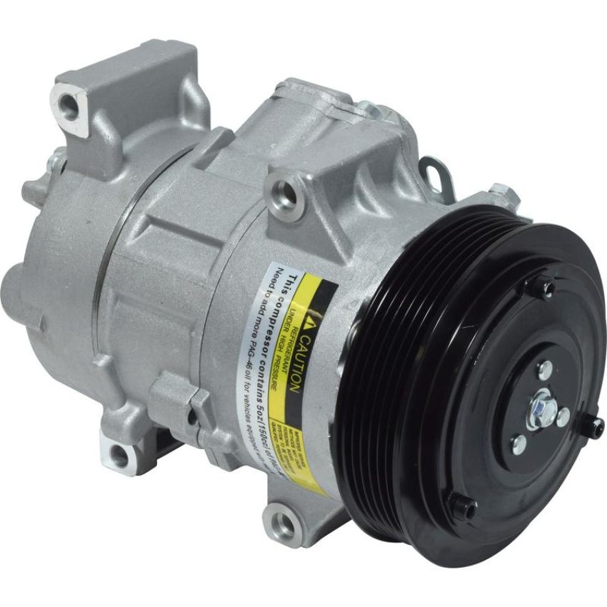 Universal Air Conditioning CO 11210C A/C Compressor -- UAC 6SEU14C Compressor Assembly