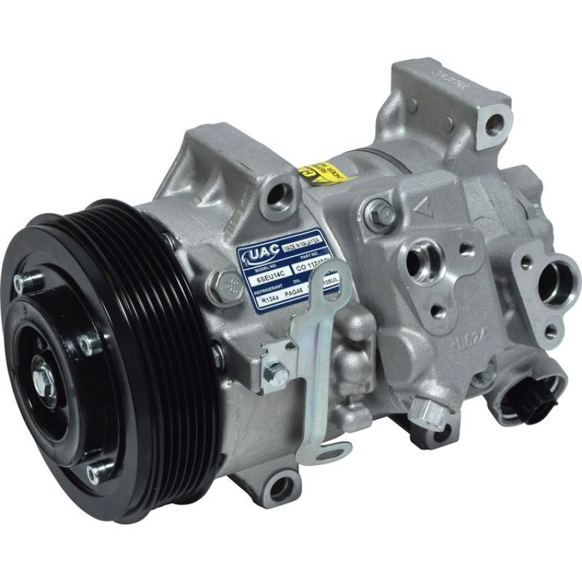Universal Air Conditioning CO 11210C A/C Compressor -- UAC 6SEU14C Compressor Assembly