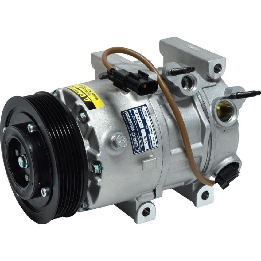 Universal Air Conditioning CO 11218C A/C Compressor -- UAC VS16E Compressor Assembly