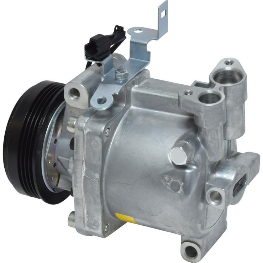 Universal Air Conditioning CO 11227C A/C Compressor -- UAC DKV10R Compressor Assembly