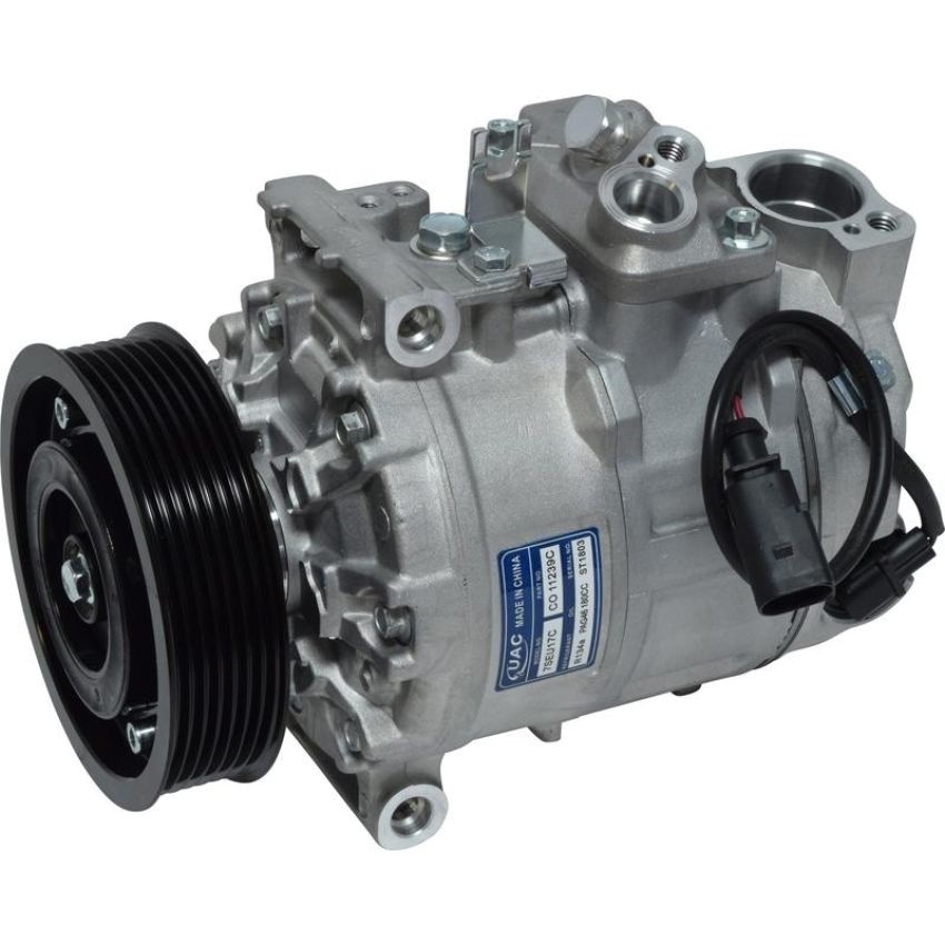 Universal Air Conditioning CO 11239C A/C Compressor -- UAC 7SEU17C Compressor Assembly