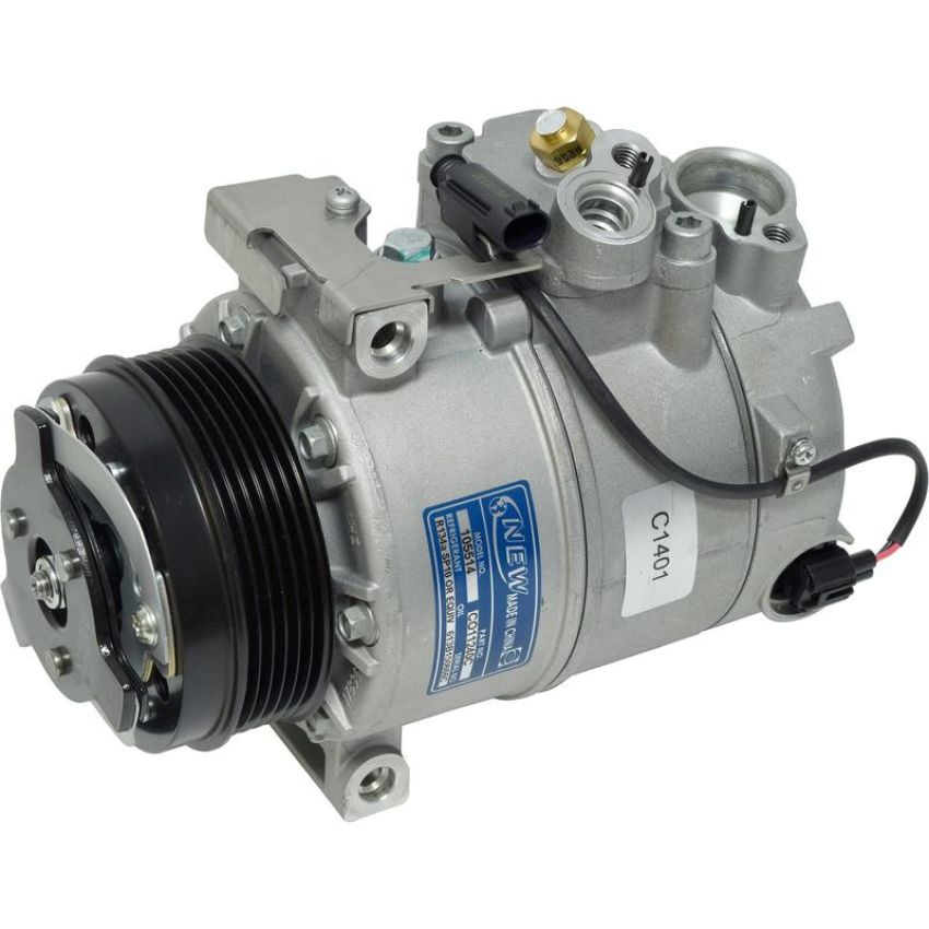 Universal Air Conditioning CO 11240C A/C Compressor -- UAC 7SEU17C Compressor Assembly