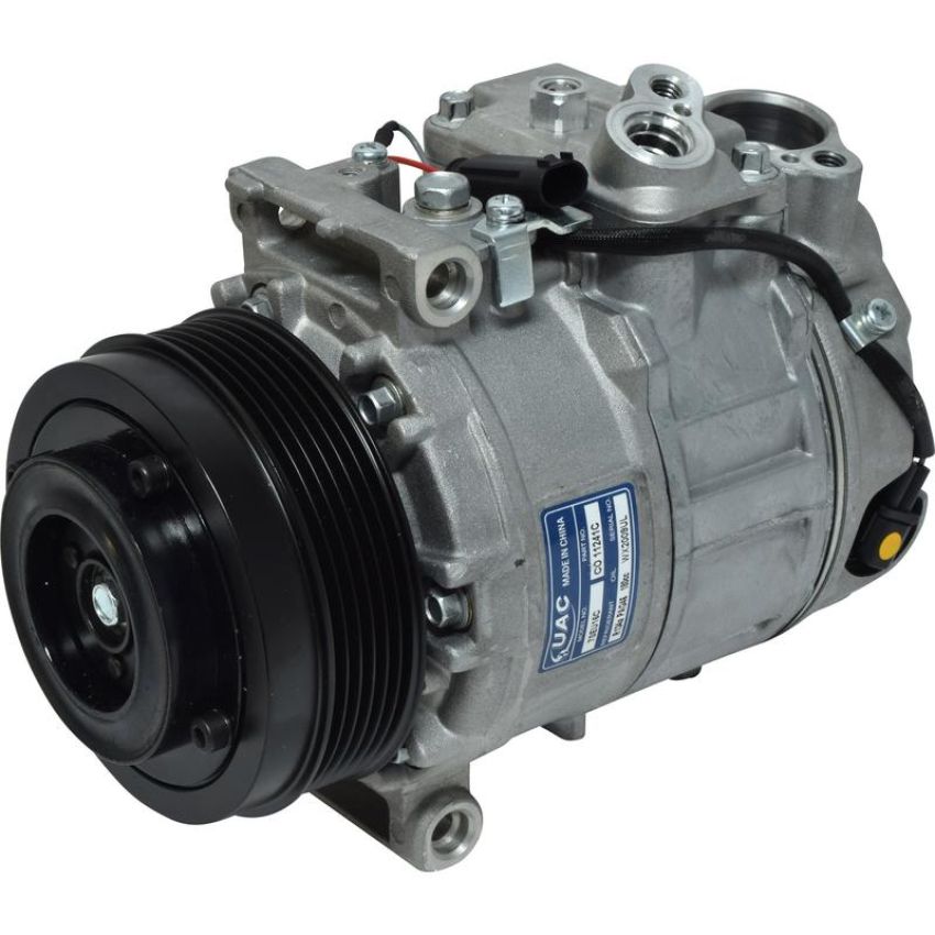 Universal Air Conditioning CO 11241C A/C Compressor -- UAC 7SEU17C Compressor Assembly