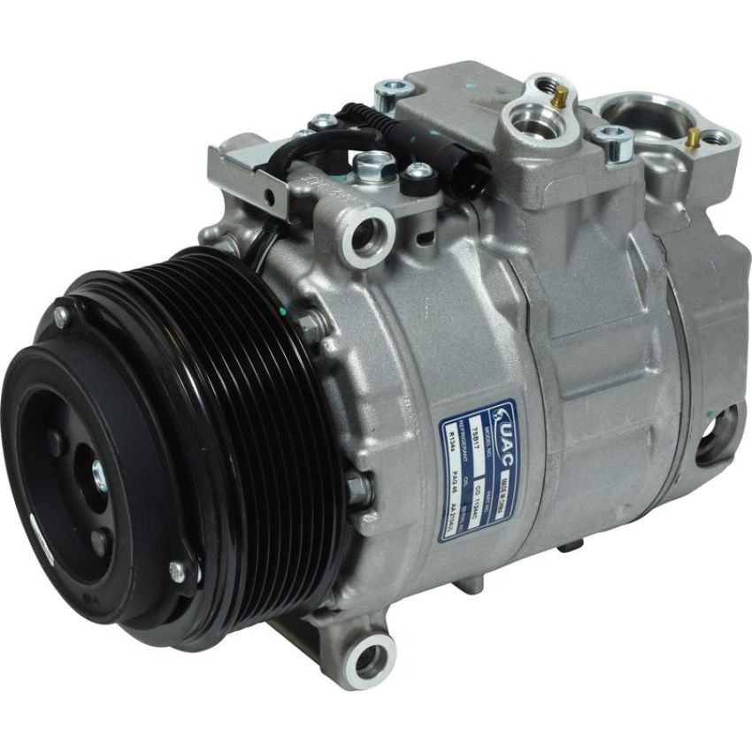 Universal Air Conditioning CO 11244C A/C Compressor -- UAC 7SBU16C Compressor Assembly