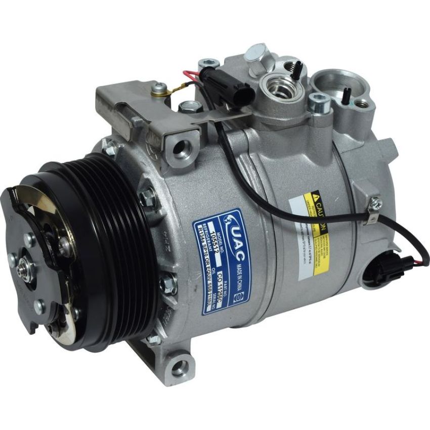 Universal Air Conditioning CO 11256C A/C Compressor -- UAC 7SEU17C Compressor Assembly