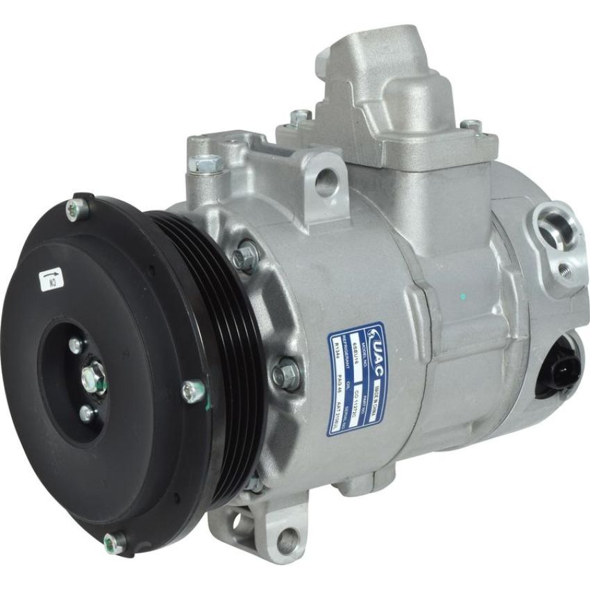Universal Air Conditioning CO 11272C A/C Compressor -- UAC 6SEU16C Compressor Assembly