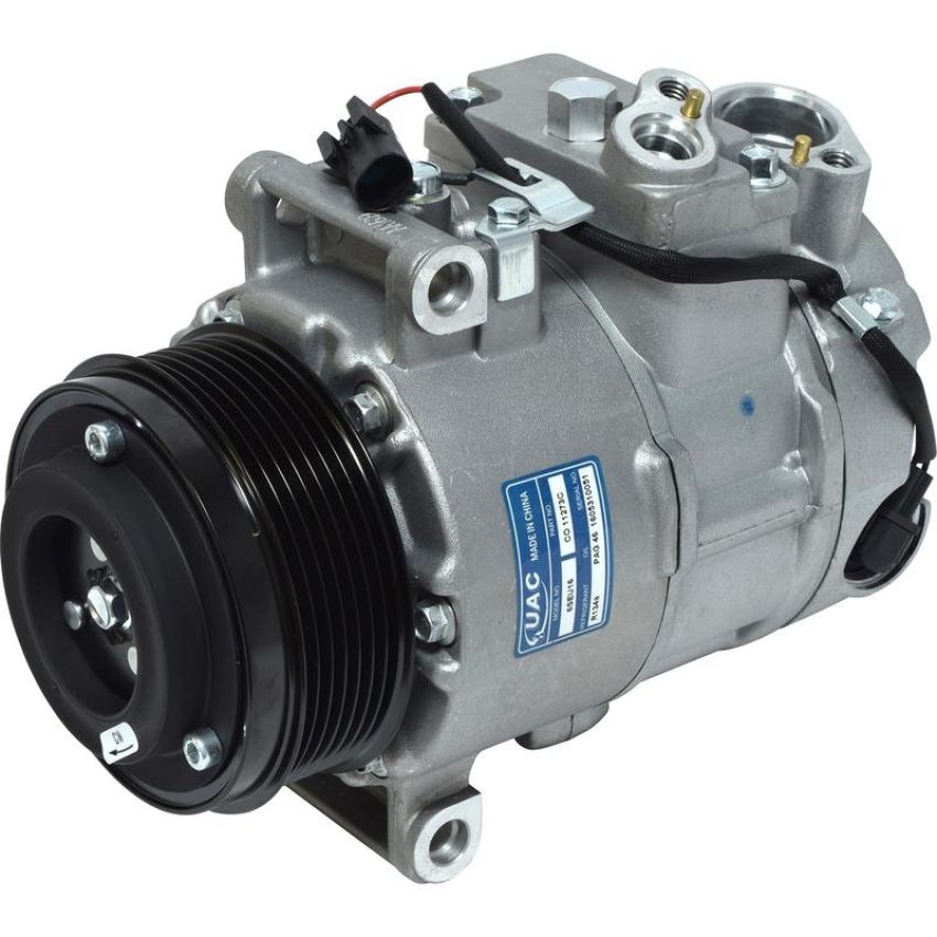 Universal Air Conditioning CO 11273C A/C Compressor -- UAC 6SEU16C Compressor Assembly