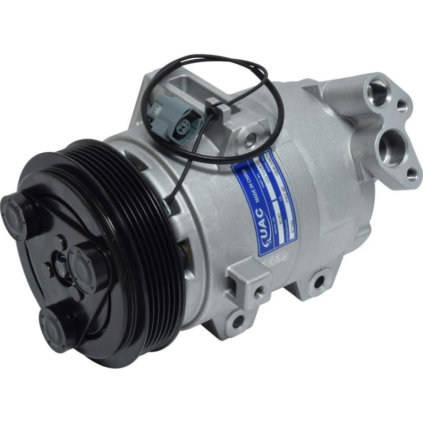 Universal Air Conditioning CO 11281C A/C Compressor -- UAC DKS17D Compressor Assembly