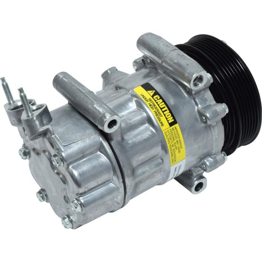 Universal Air Conditioning CO 11286C A/C Compressor -- UAC SD6V12 Compressor Assembly