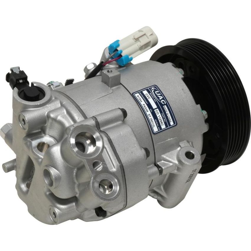 Universal Air Conditioning CO 11298C A/C Compressor -- UAC CVC Compressor Assembly