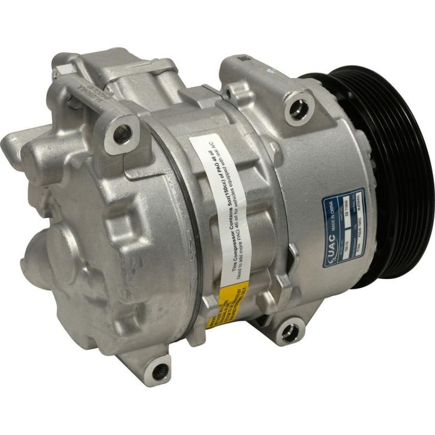 Universal Air Conditioning CO 11303C A/C Compressor -- UAC TSE17C Compressor Assembly