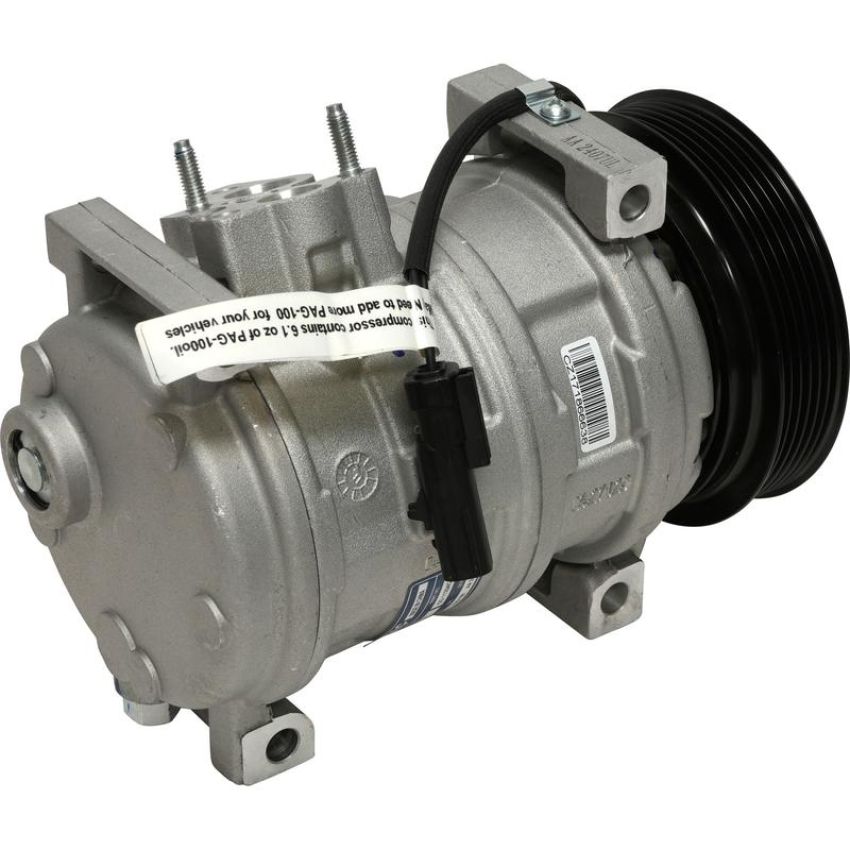 Universal Air Conditioning CO 11324C A/C Compressor -- UAC 10S17C Compressor Assembly