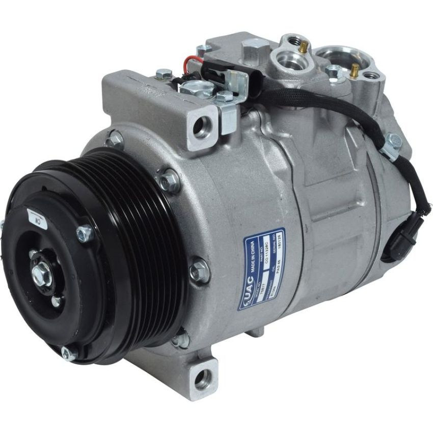 Universal Air Conditioning CO 11328C A/C Compressor -- UAC 7SEU17C Compressor Assembly