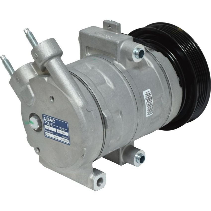 Universal Air Conditioning CO 11338C A/C Compressor -- UAC DKS17D Compressor Assembly