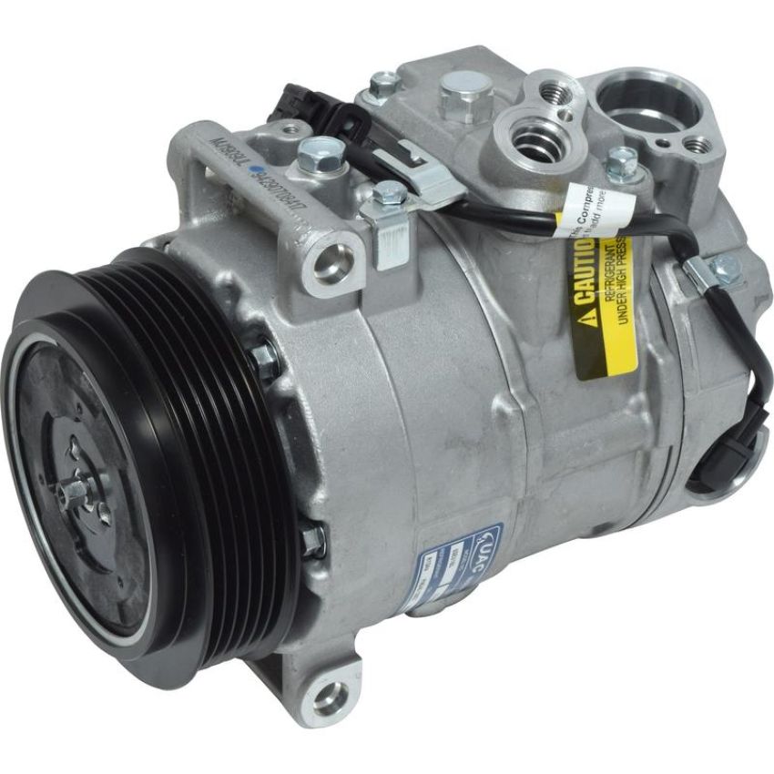 Universal Air Conditioning CO 11381C A/C Compressor -- UAC 6SEU16C Compressor Assembly