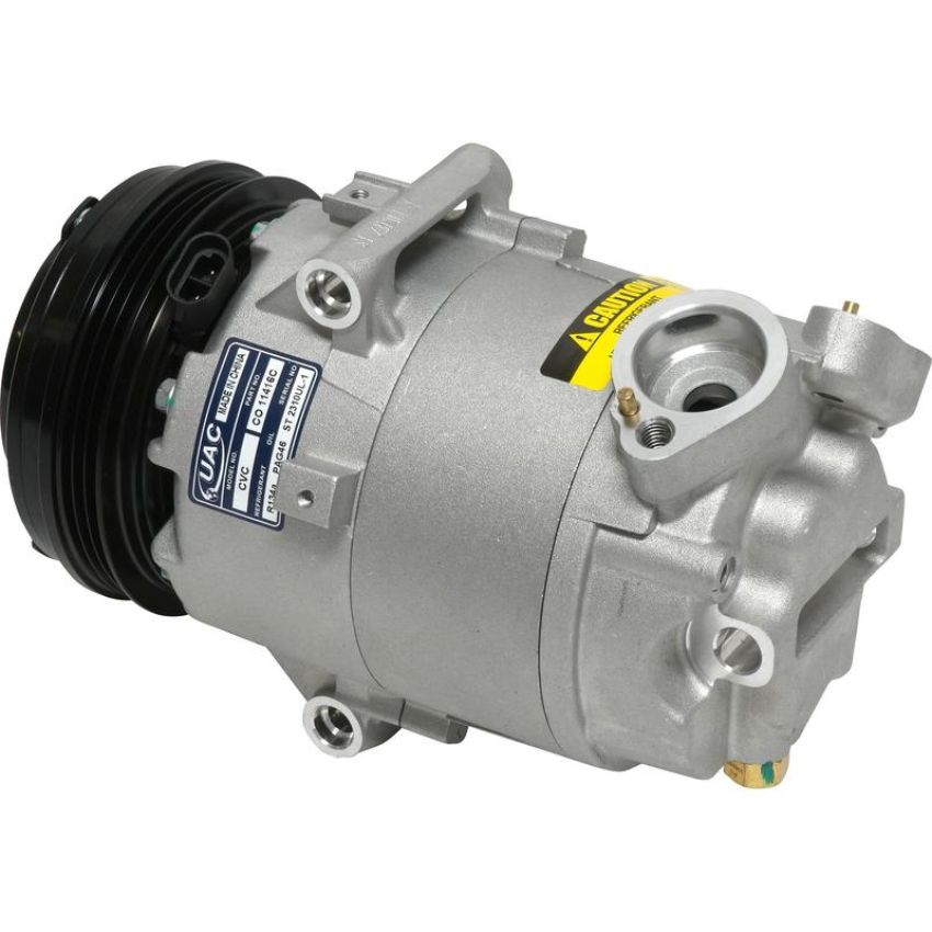 Universal Air Conditioning CO 11416C A/C Compressor -- UAC CVC Compressor Assembly