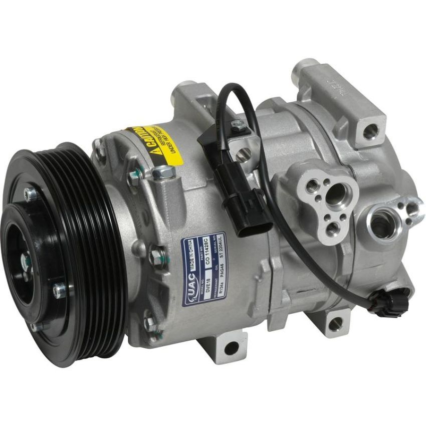 Universal Air Conditioning CO 11428C A/C Compressor -- UAC DVE18 Compressor Assembly